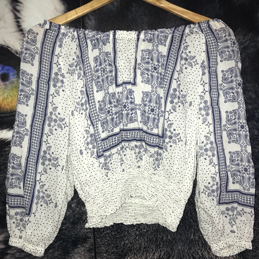 H&M off the shoulder blouse